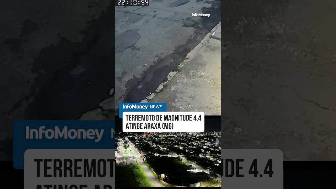 Terremoto de magnitude 4.4 atinge Araxá (MG) nesta madrugada e novos tremores podem ocorrer