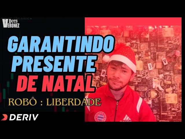 ÚLTIMO VÍDEO DO ANO ! Robô LIBERDADE Fazendo Recuperação Parcelada Deriv