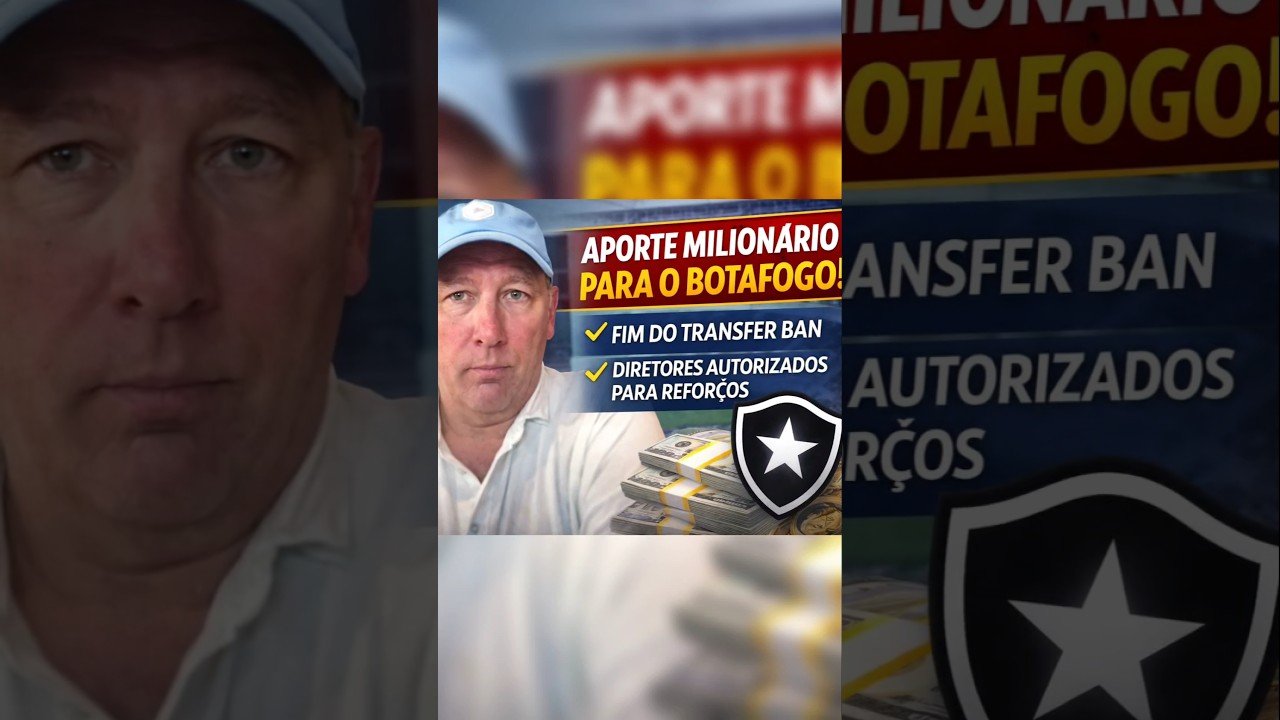 💣🔥 TEXTOR PROMETE APORTE MILIONÁRIO E LIBERA REFORÇOS NO BOTAFOGO #futebol #fogão