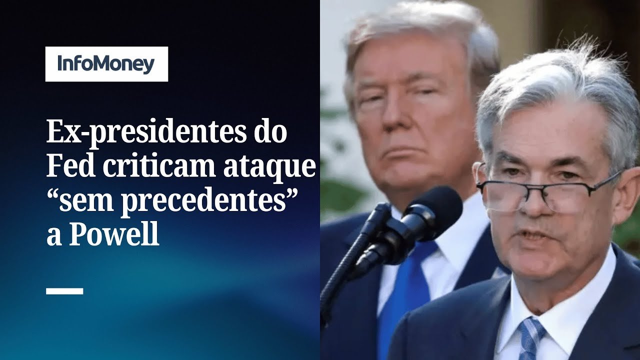 Antecessores de Powell no Fed condenam ataque de Trump | InfoMoney News