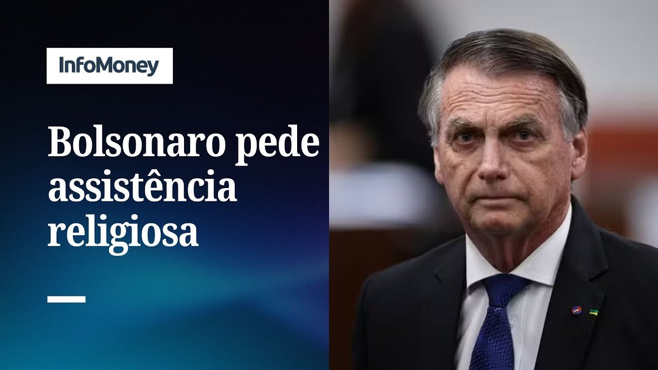 Bolsonaro pede a Moraes autorização para receber assistência religiosa na PF | InfoMoney News