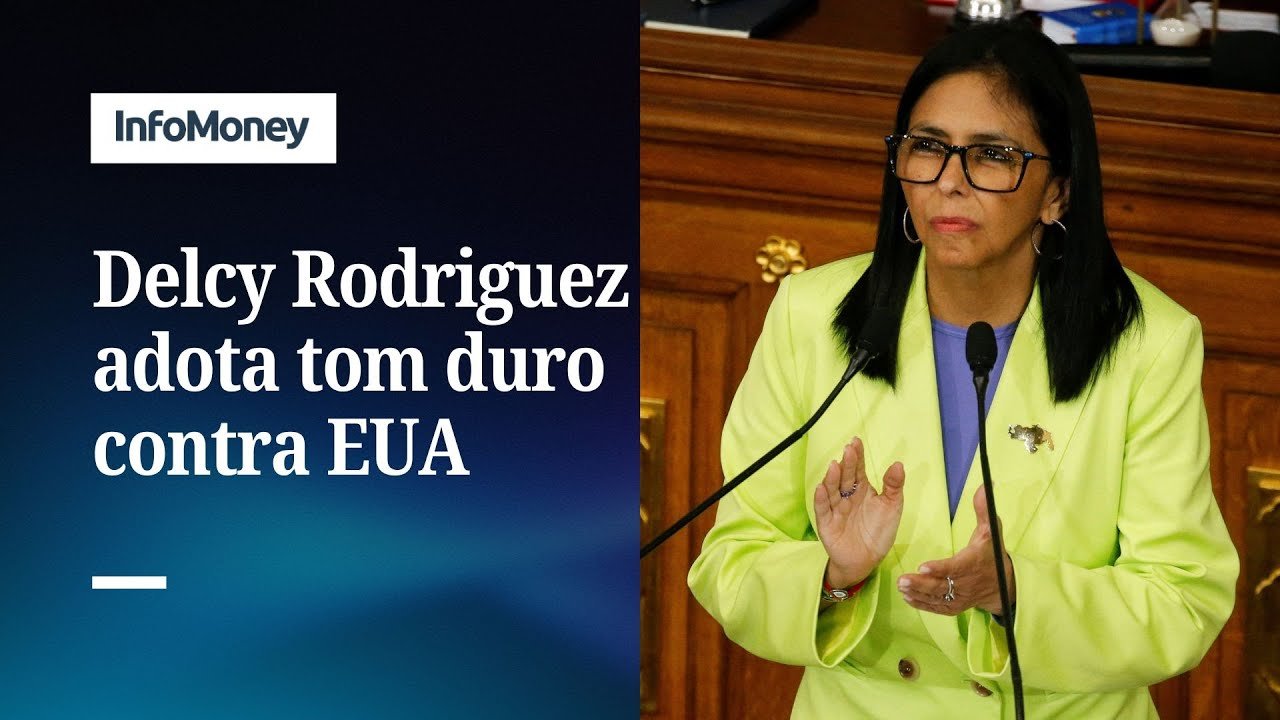 “Chega de ordens de Washington”, diz Delcy Rodríguez | InfoMoney News
