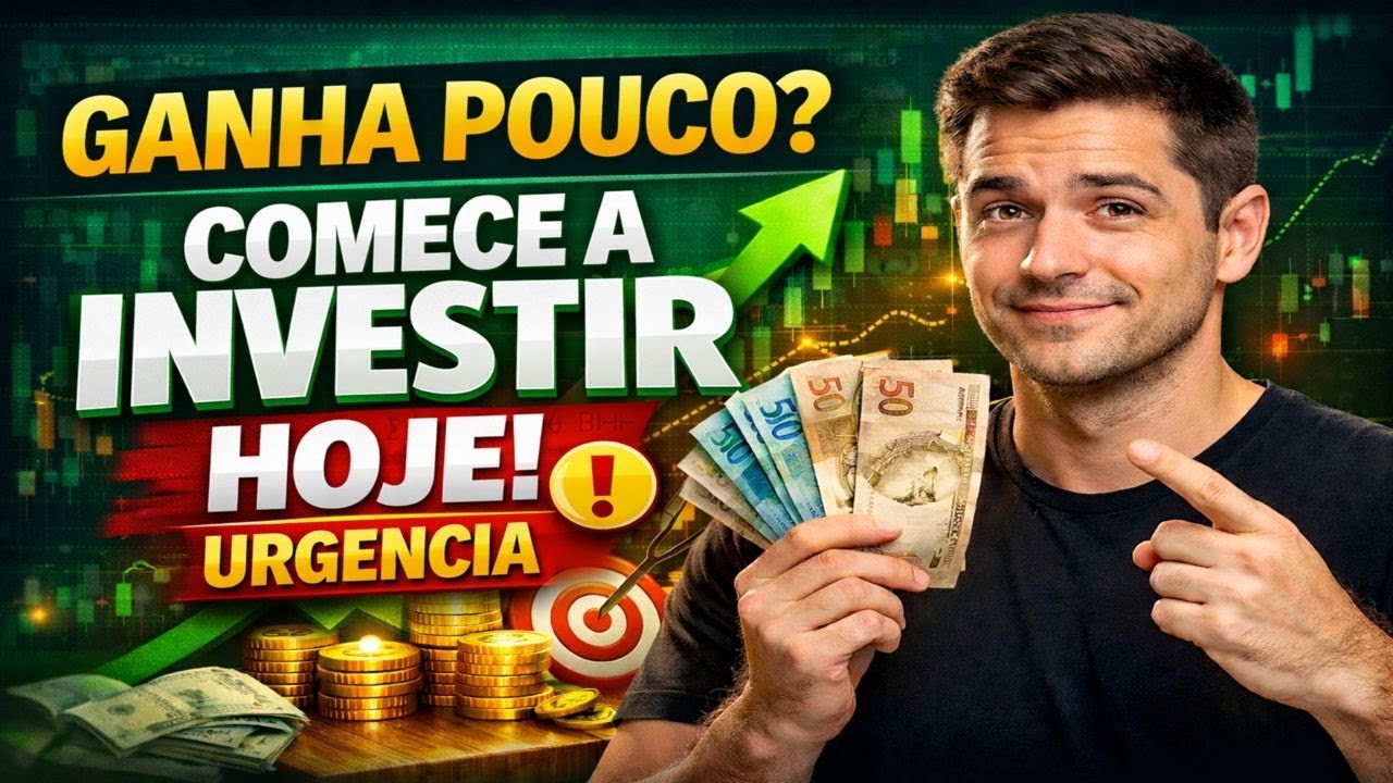 Como Começar a Investir Mesmo Ganhando Pouco (Passo a Passo Realista)