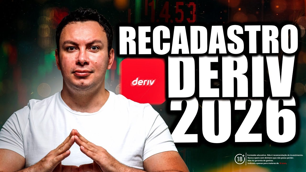 Como Fazer o Recadastro na Deriv da Forma Certa | Passo a Passo