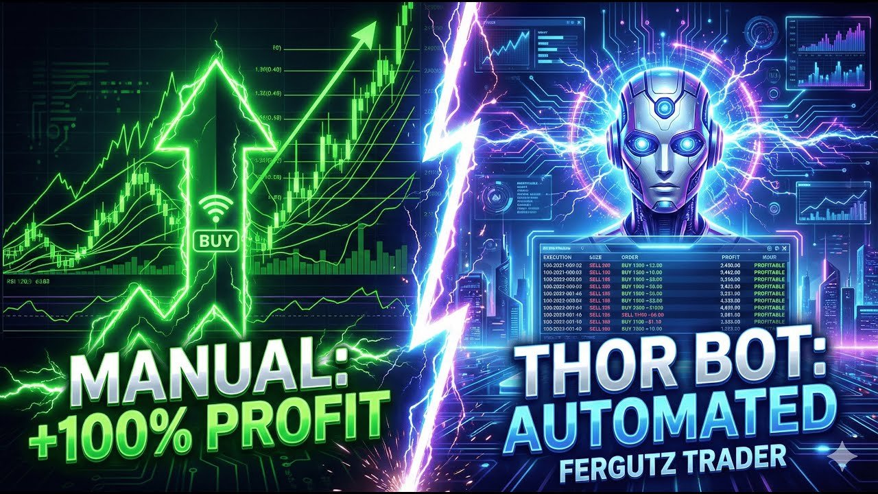 Como Fiz 100% de Lucro em 1 Operação (Manual vs. Robô)