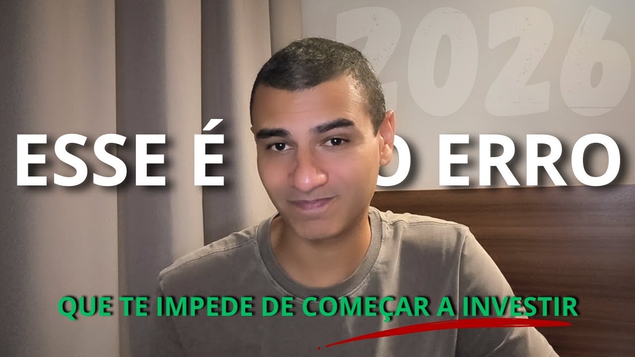 COMO INVESTIR COM POUCO DINHEIRO EM 2026 – E TER INDEPÊNDENCIA FINANCEIRA