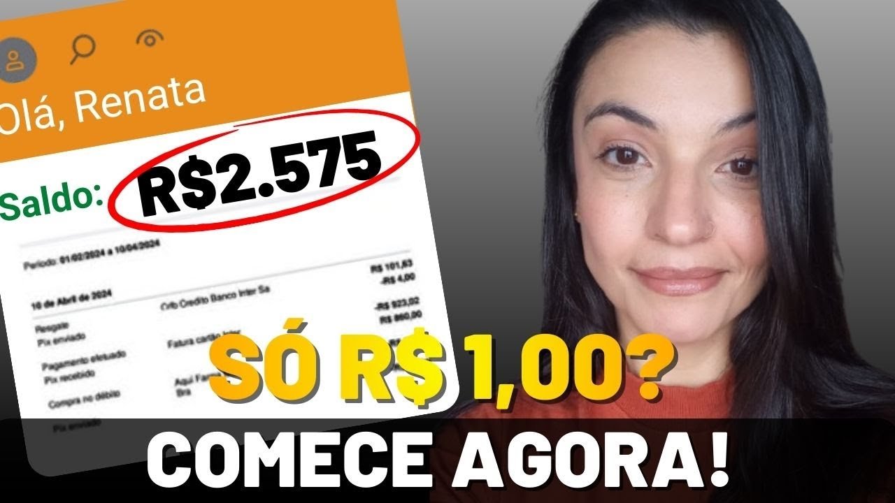 Como Investir e Chegar aos R$ 2.575,00 Começando com APENAS R$ 1,00! (Passo a Passo)