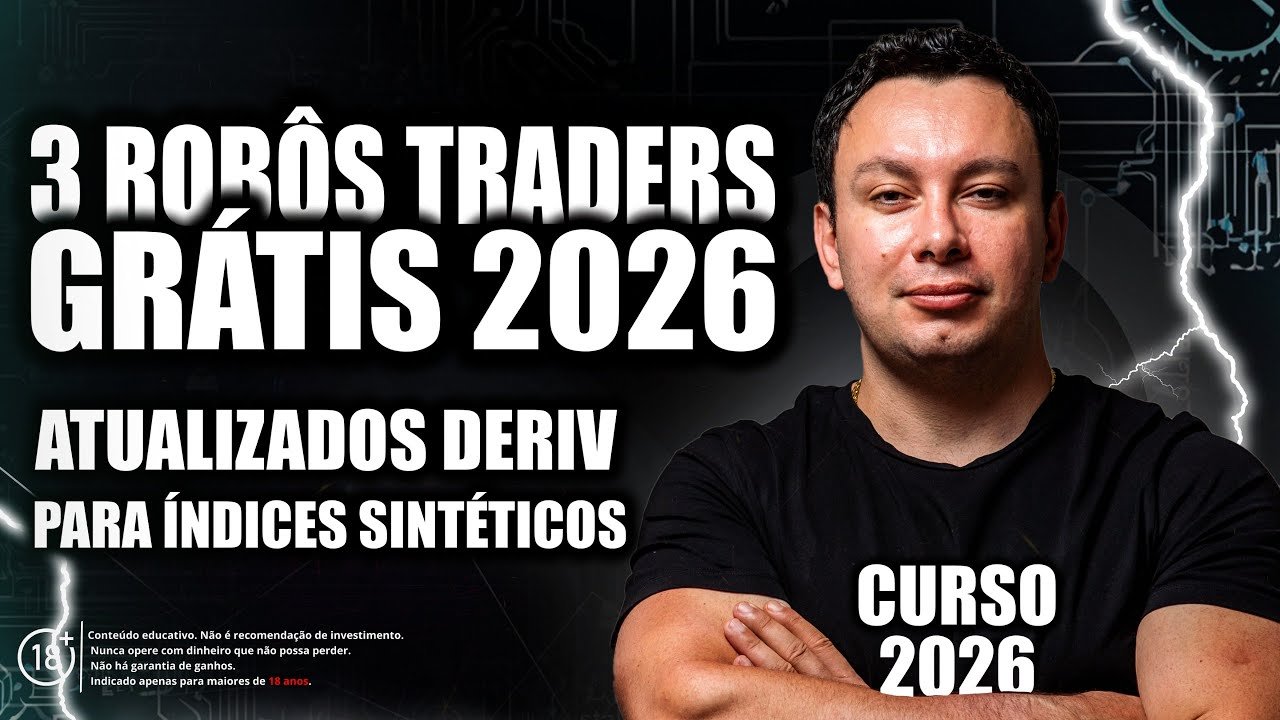 Como Operar no Automático: Curso Grátis + 3 Robôs de Elite para Deriv