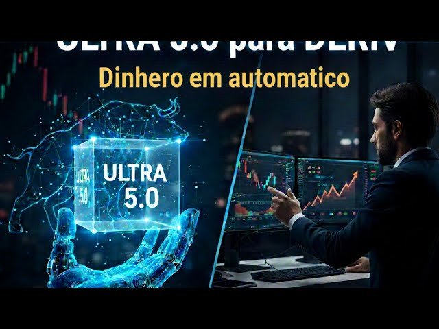 Como usar o robo gratis Ultra 5.0 para multiplicar seus resultados na Deriv