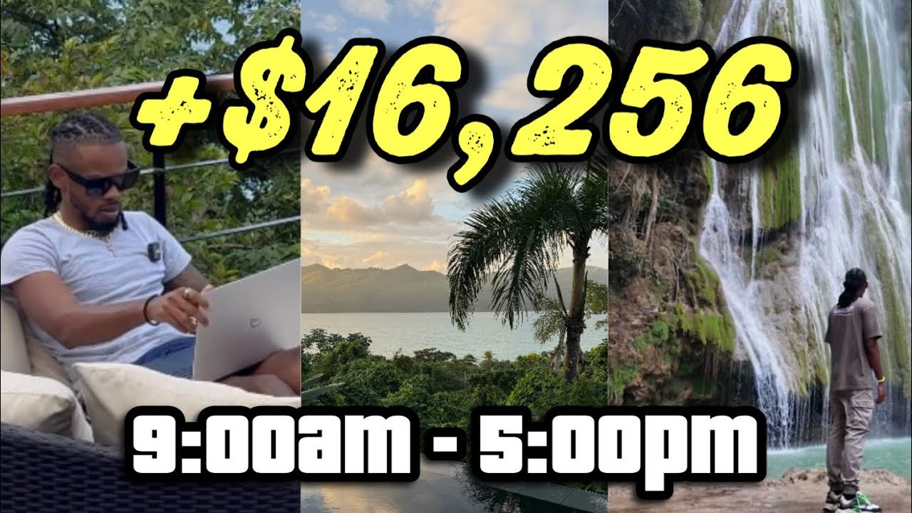 Day In The Life of a Six Figure Day Trader | $16,256 Profit