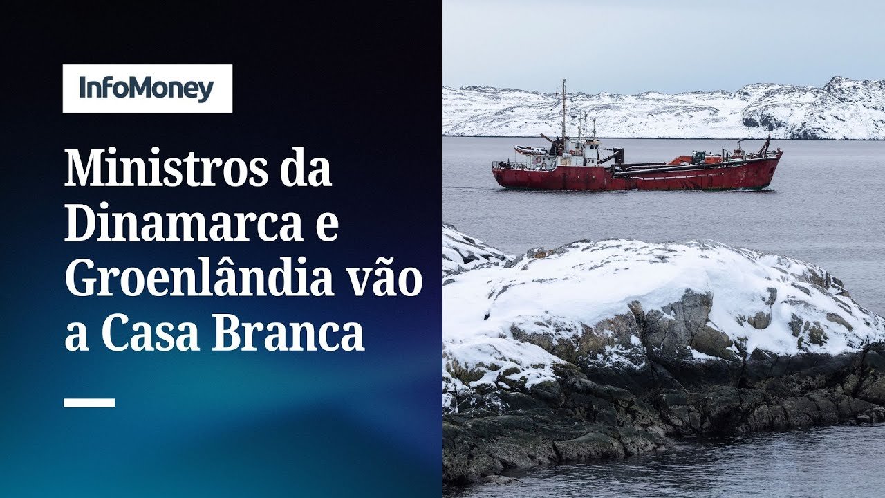 Dinamarca e Groenlândia se reúnem com governo dos EUA | InfoMoney News