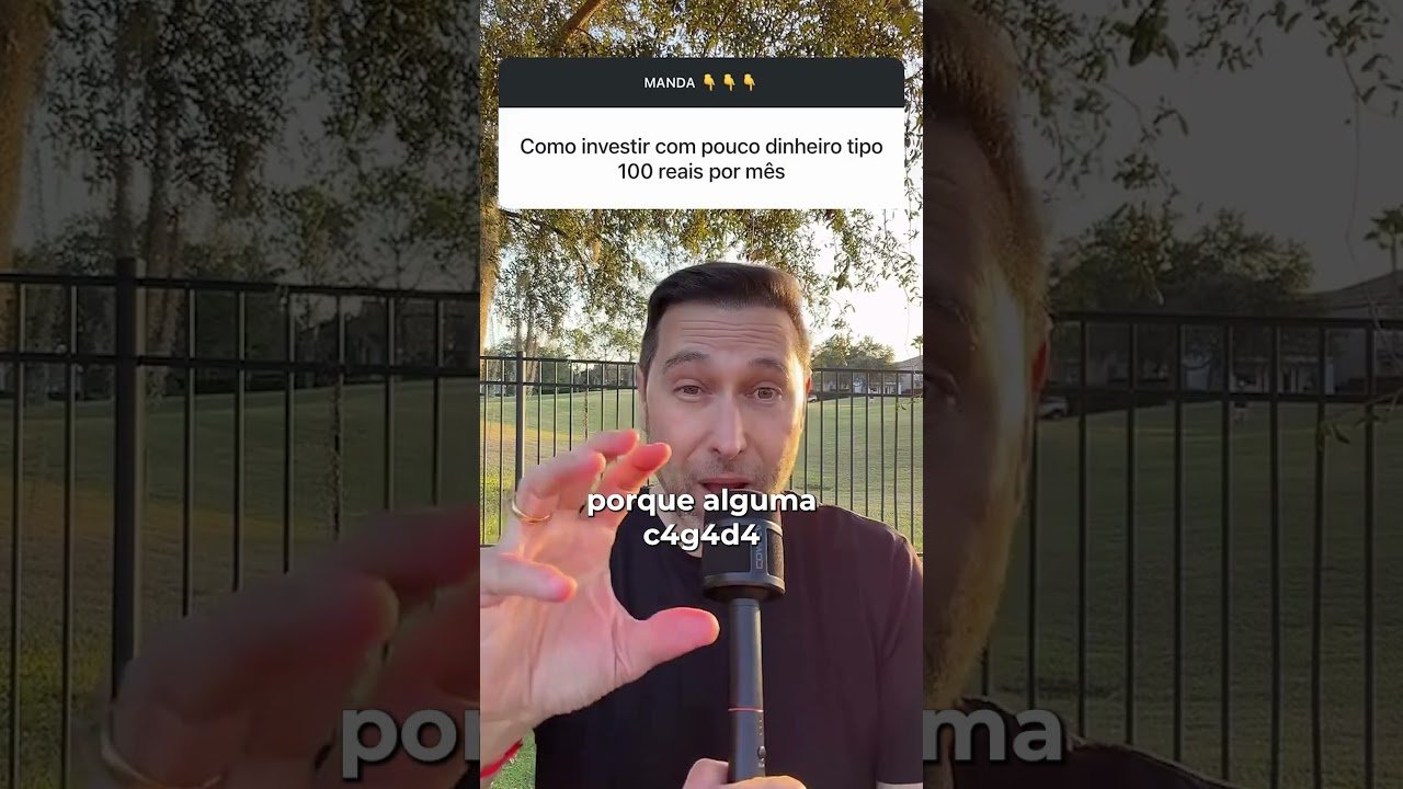 É POSSÍVEL INVESTIR COM 100 REAIS POR MÊS? | COMO COMEÇAR COM POUCO DINHEIRO?