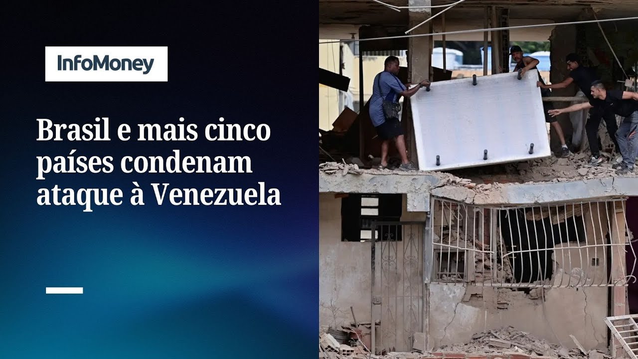 Em comunicado conjunto, Brasil e outros 5 países condenam ataque à Venezuela | InfoMoney News