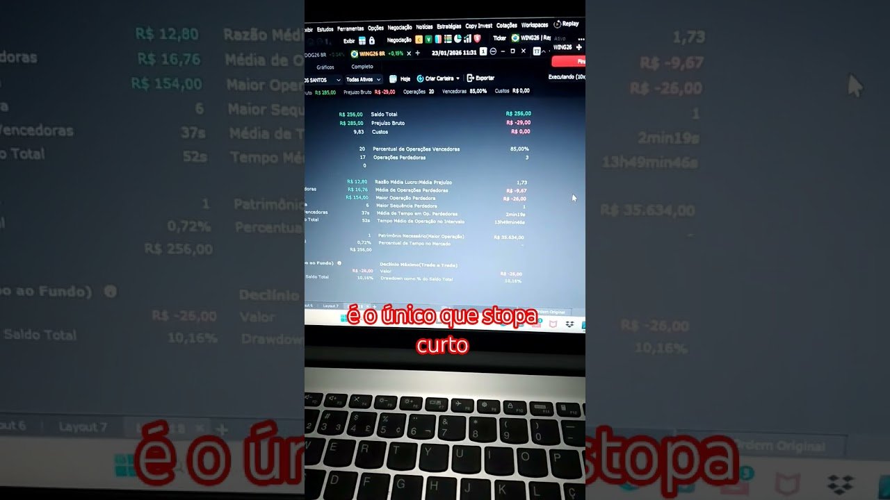 este vai roda na conta real #trader #mini #robo