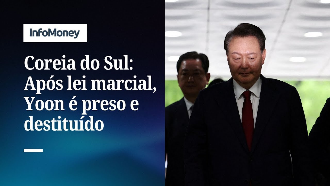 Ex-presidente da Coreia do Sul é condenado a 5 anos de prisão | InfoMoney News