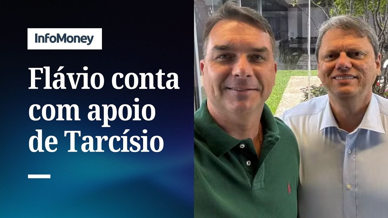 Flávio Bolsonaro afirma que relação com Tarcísio está “boa” | InfoMoney News
