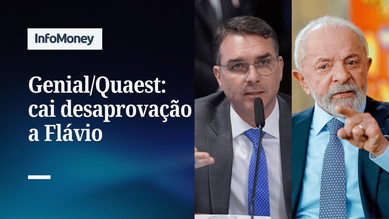 Genial/Quaest: 44% acreditam que Bolsonaro errou ao indicar Flávio | InfoMoney News