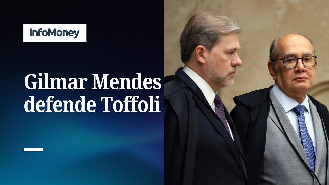 Gilmar Mendes sai em defesa de Toffoli diante do caso Master | InfoMoney News