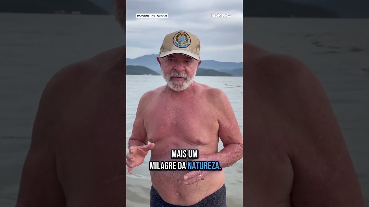 Janja publica vídeo de Lula na praia falando sobre a mistura entre esquerda e direita na natureza