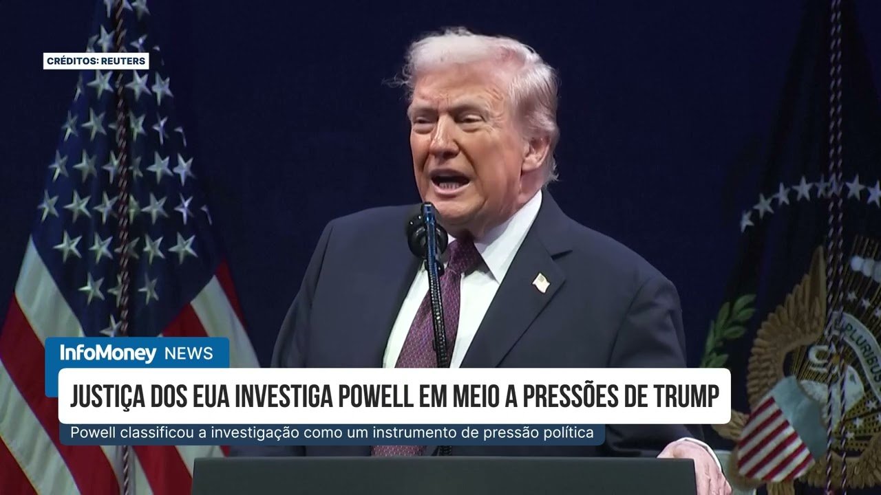 Justiça dos EUA investiga Powell em meio a pressões de Trump | InfoMoney News