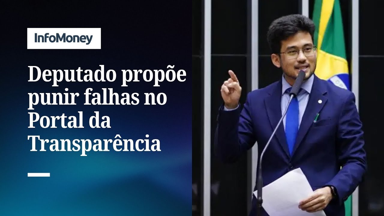 Kim Kataguiri propõe criminalizar falhas no Portal da Transparência | InfoMoney News