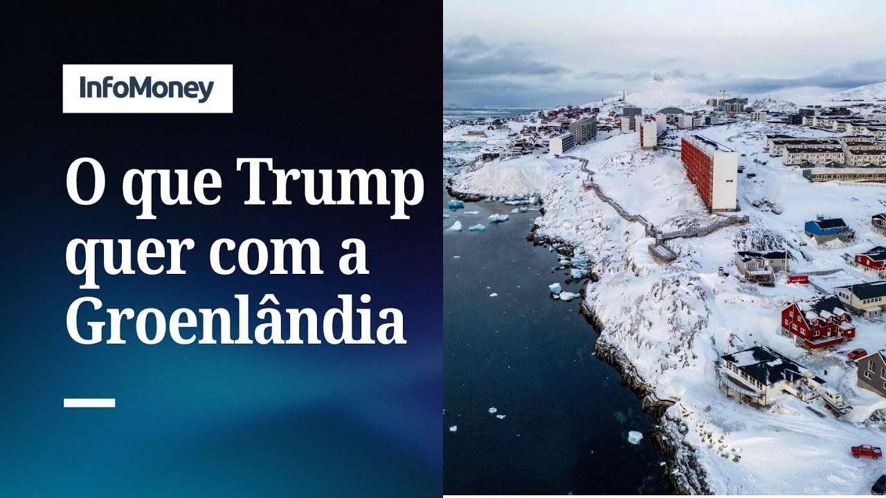 Localização e minerais: por que Trump quer tanto a Groenlândia? | InfoMoney News