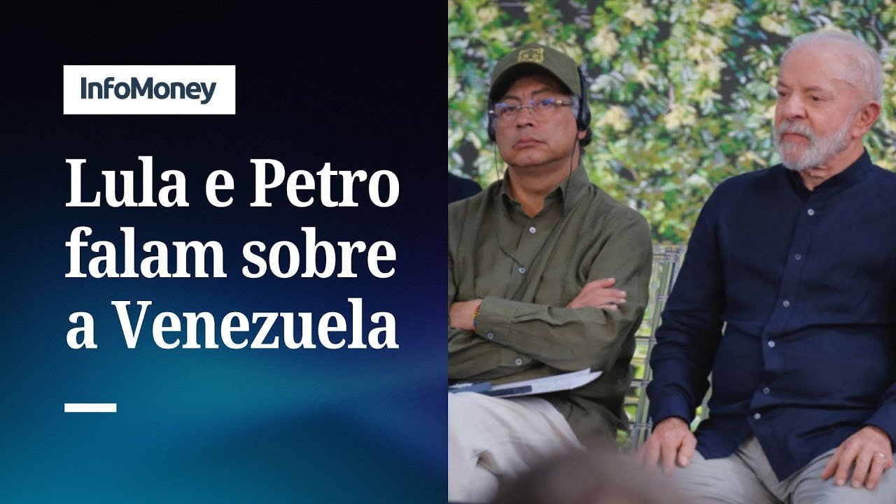 Lula e Petro conversam sobre Venezuela e falam em “grande preocupação” | InfoMoney News