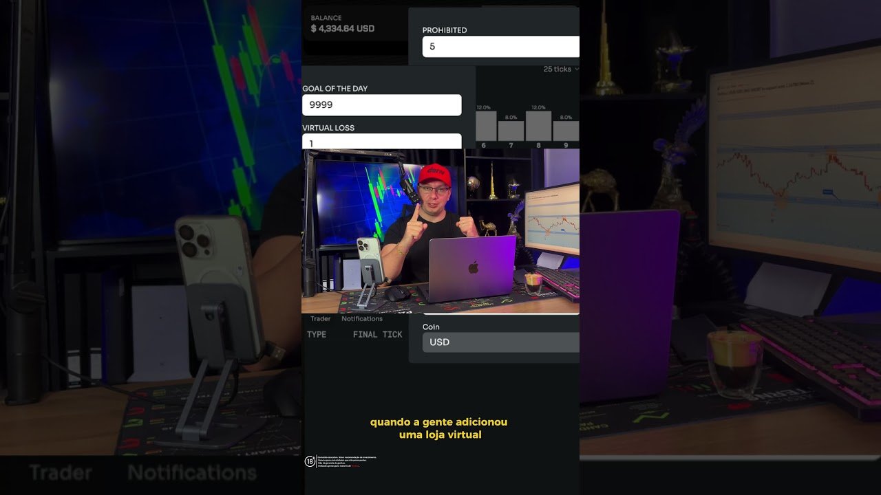 Maestro Deriv para Iniciantes Operando Sozinho #derivbot #opcoesbinarias #robo