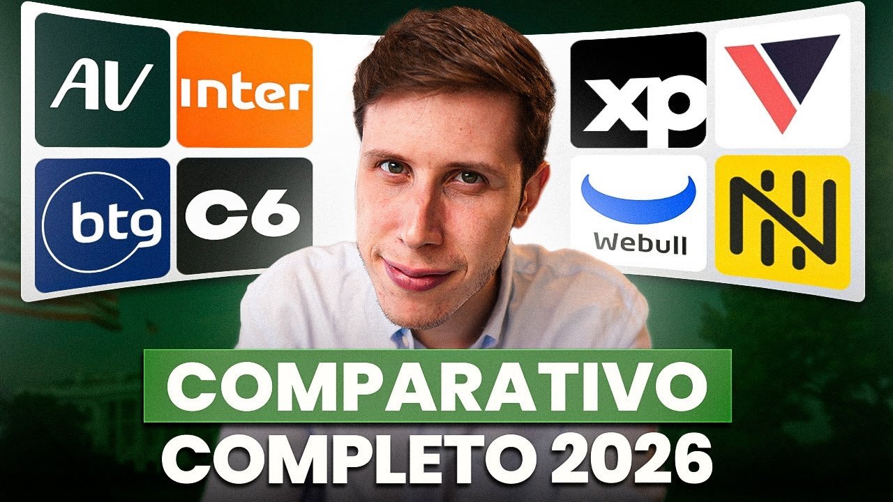 Melhores Corretoras para investir nos EUA e comprar Dólar – ATUALIZADO 2026