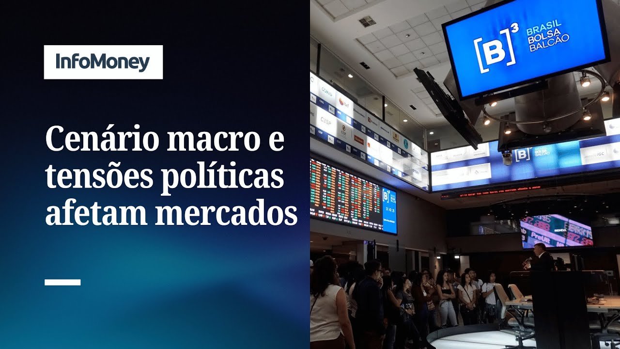 Mercados: Bancos, política e Fed puxam Ibovespa para baixo | InfoMoney News