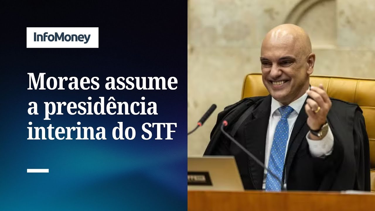 Moraes assume presidência do STF durante recesso de Fachin | InfoMoney News