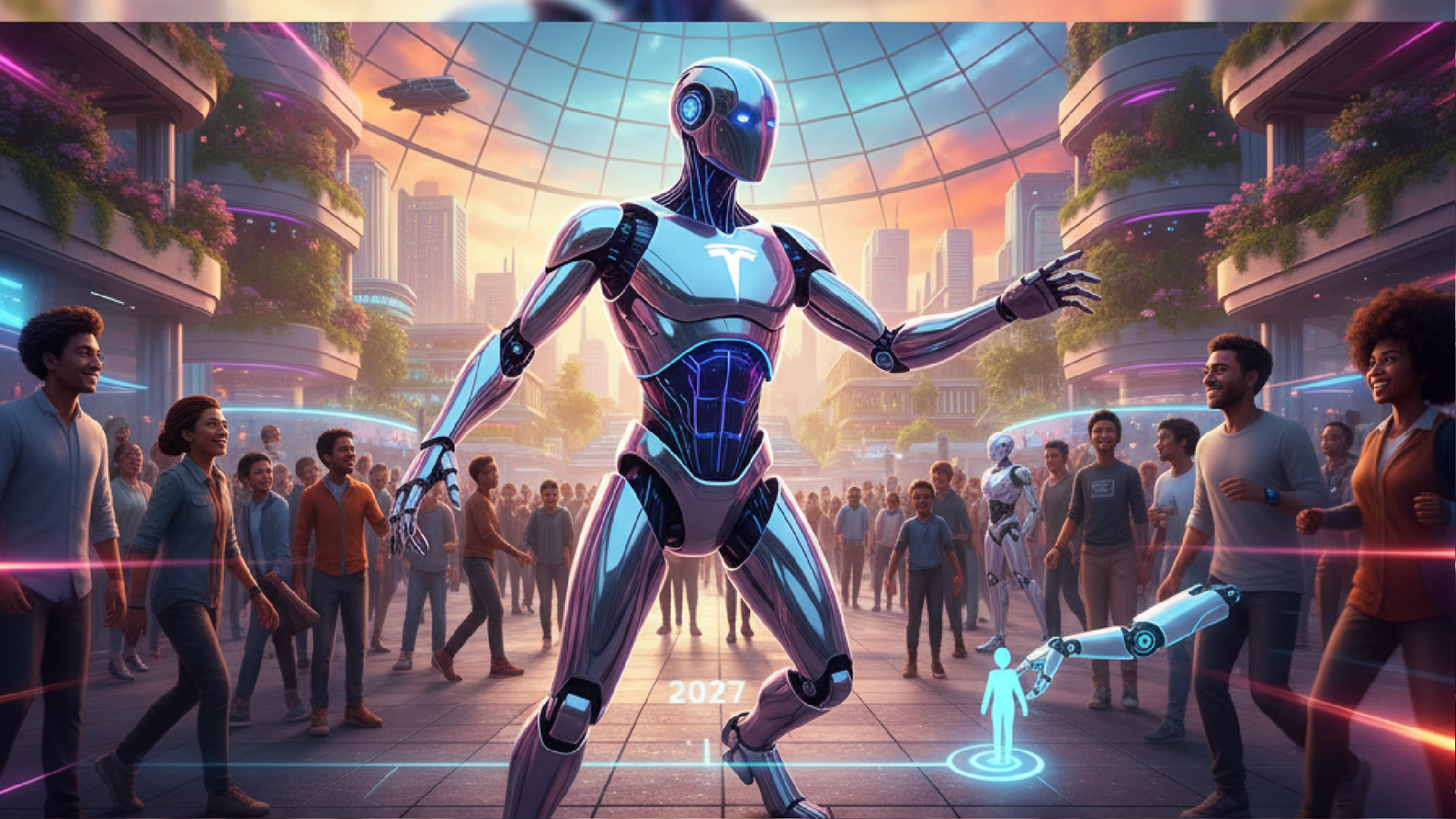 CHOQUE: Musk avisa que robôs vão invadir sua casa em 2027!