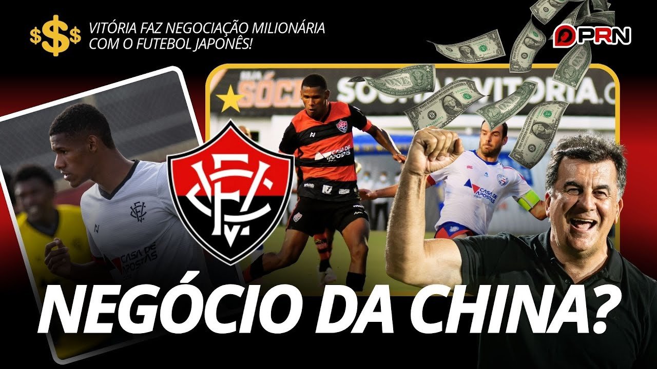 NEGÓCIO DA CHINA? Vitória Fecha Acordo Milionário com o Futebol Japonês!