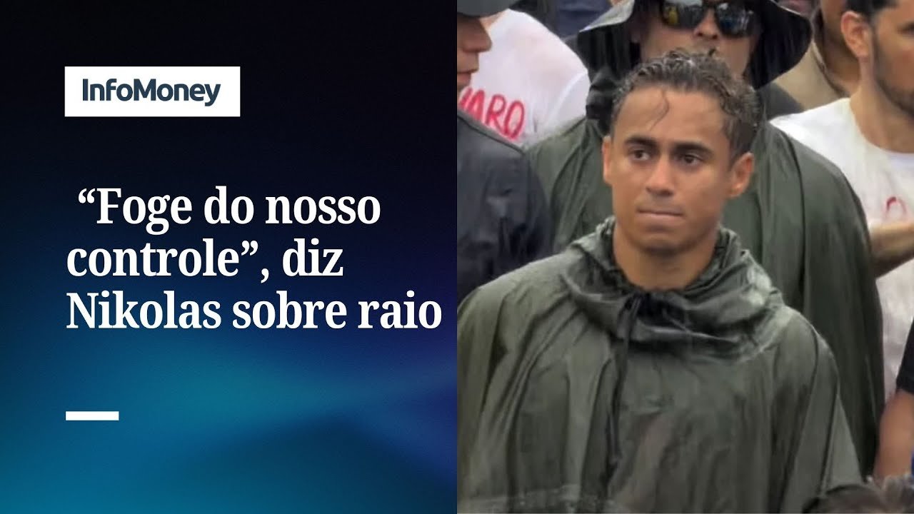 Nikolas visita apoiadores atingidos por raio durante ato em Brasília | InfoMoney News