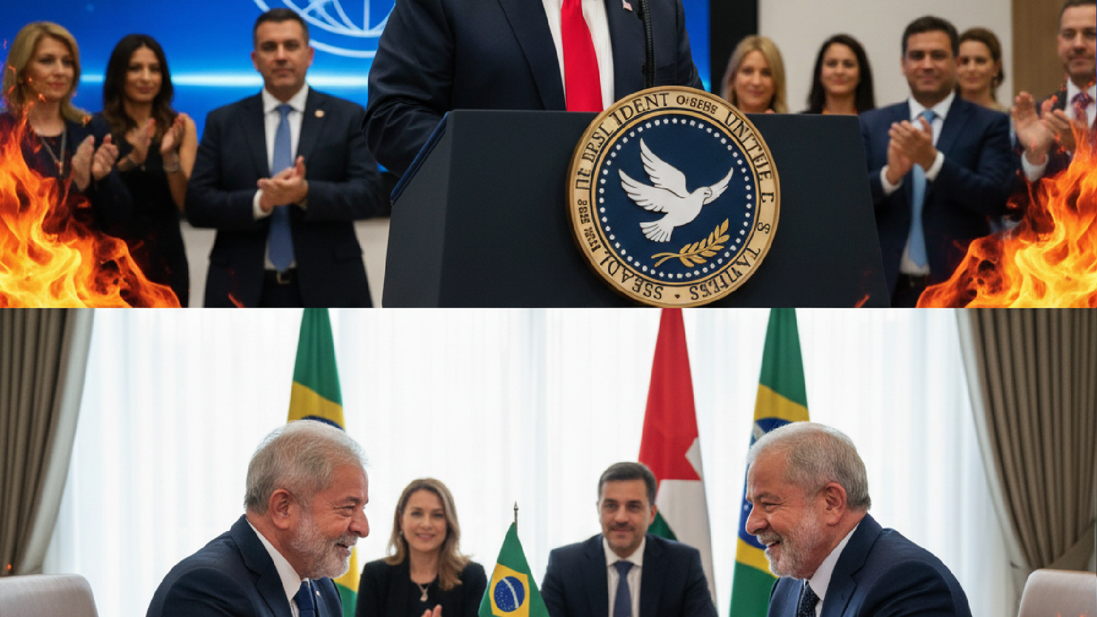 BOMBA: Trump e Lula em rota de colisão pelo Oriente Médio!