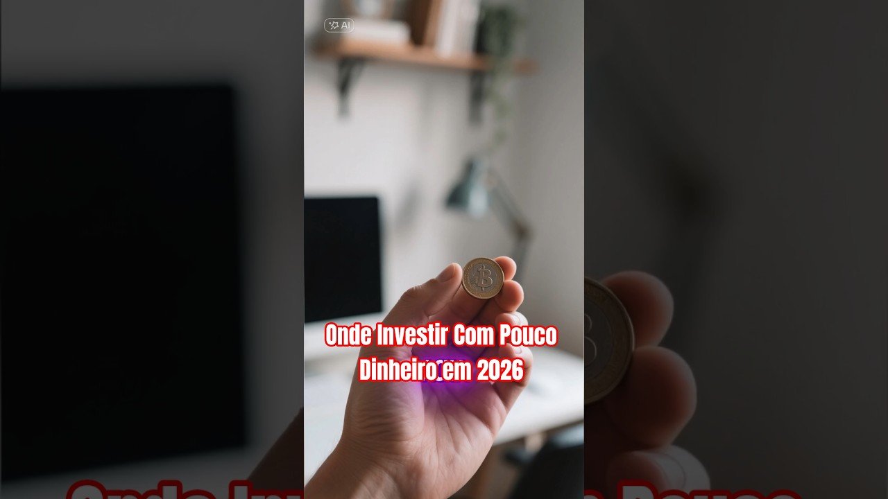 Onde Investir Com Pouco Dinheiro em 2026