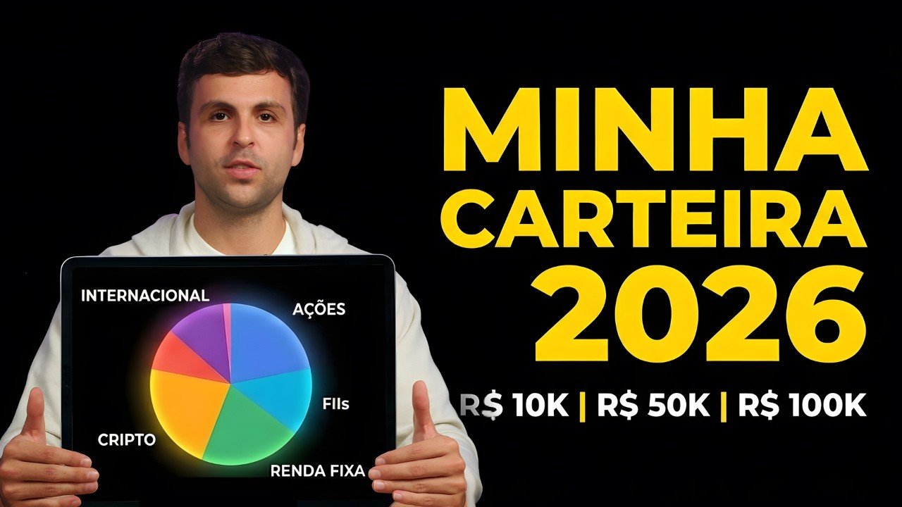 ONDE INVESTIR R$ 10 MIL, R$ 50 MIL E R$ 100 MIL EM 2026 | Guia Completo