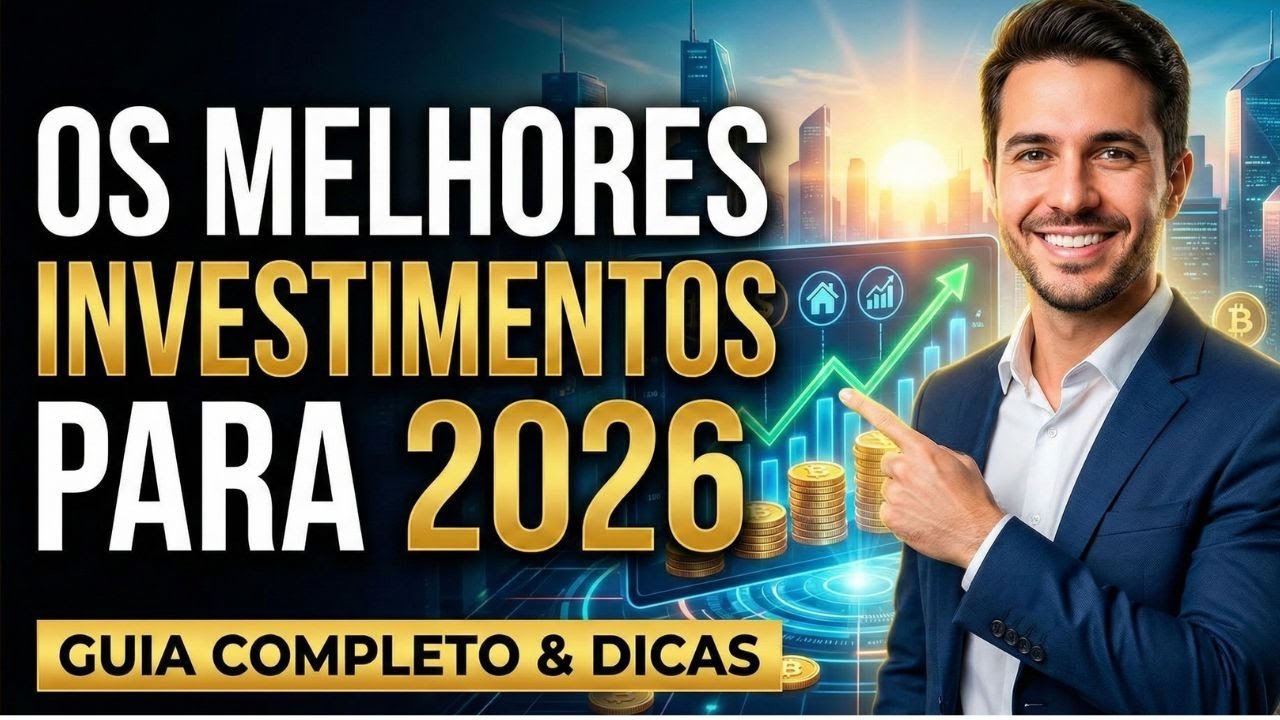 OS MELHORES INVESTIMENTOS PARA 2026: Onde Colocar seu Dinheiro AGORA!