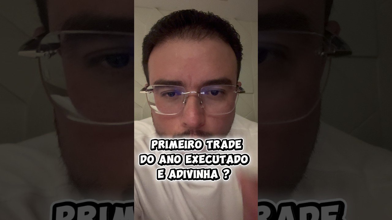 Primeiro Trade do ano executado com sucesso! E adivinha? #trader #daytrade