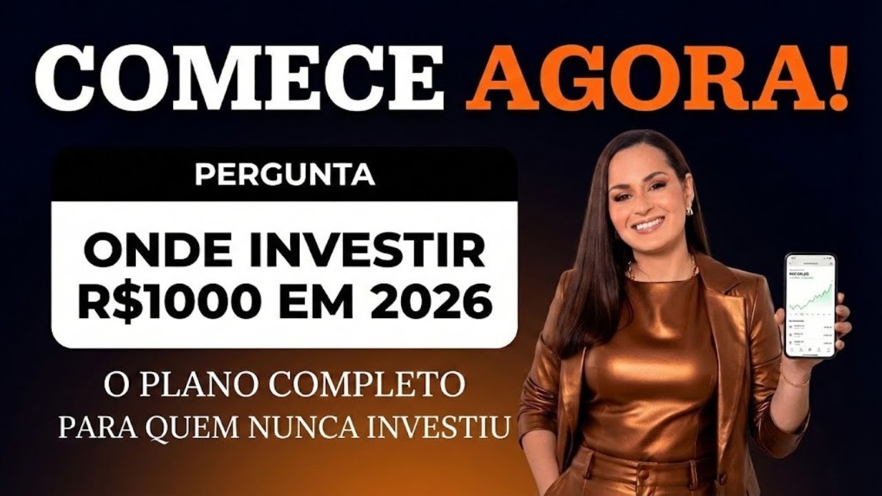 R$ 1.000: Onde investir para ter Renda mensal e reserva de emergencia em 2026