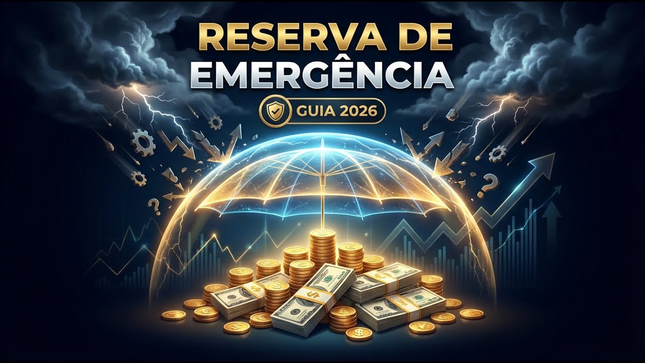 Reserva de Emergência: Quanto Guardar e ONDE Investir (Guia 2026)