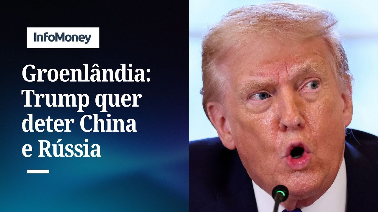 Trump diz que EUA precisam controlar Groenlândia para deter Rússia e China | InfoMoney News