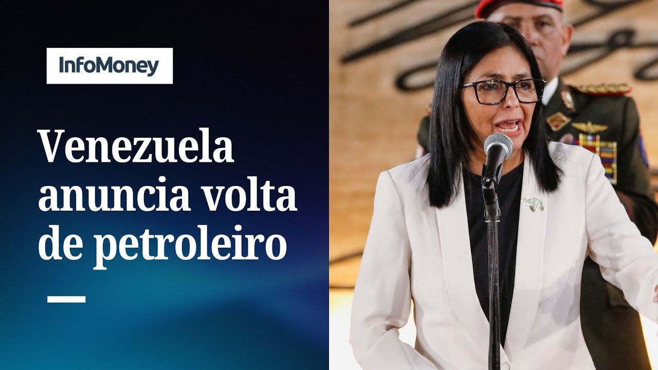 Venezuela anuncia retorno de navio petroleiro em operação com EUA | InfoMoney News