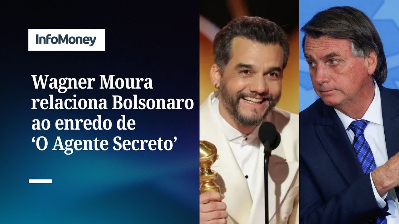 Wagner Moura cita Bolsonaro ao falar sobre ‘O Agente Secreto’ | InfoMoney News
