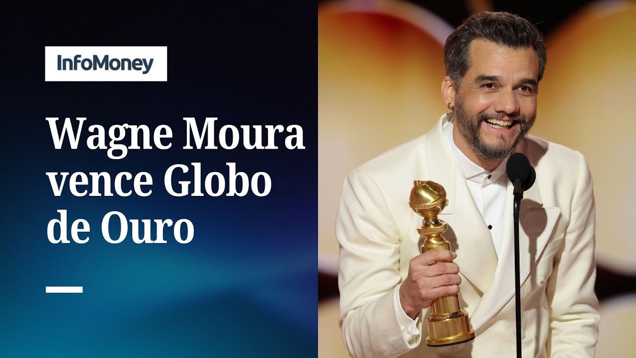 Wagner Moura vence Globo de Ouro de melhor ator em filme de drama | InfoMoney News