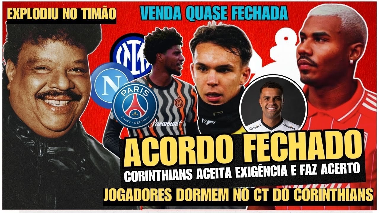 🚨🚨 EXPLODIU: reforço confirmado, processo milionário e mercado! AS ÚLTIMAS NOTÍCIAS DO CORINTHIANS