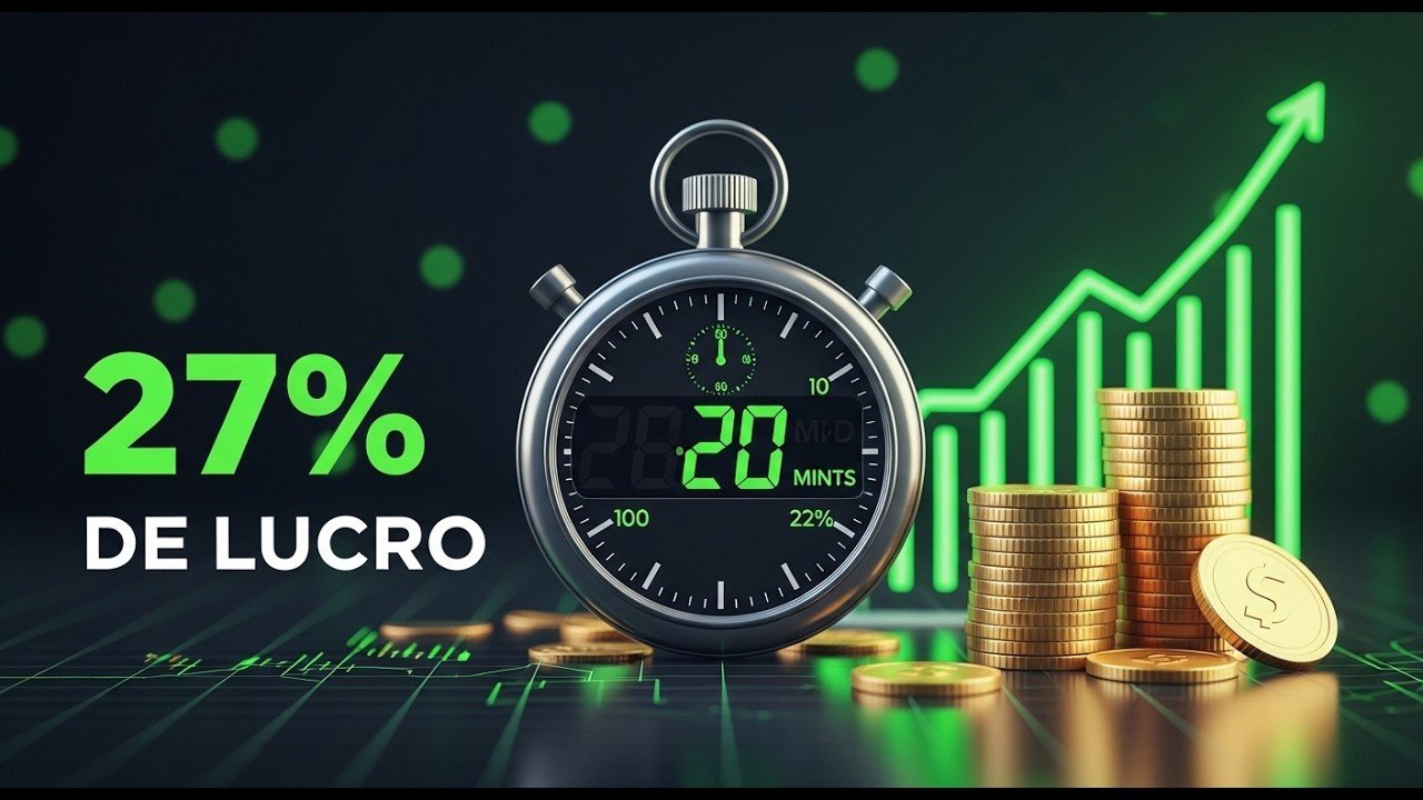 27% DE LUCRO EM 20 MINUTOS: A MELHOR CONFIGURAÇÃO DO ROBÔ ARLEQUINA