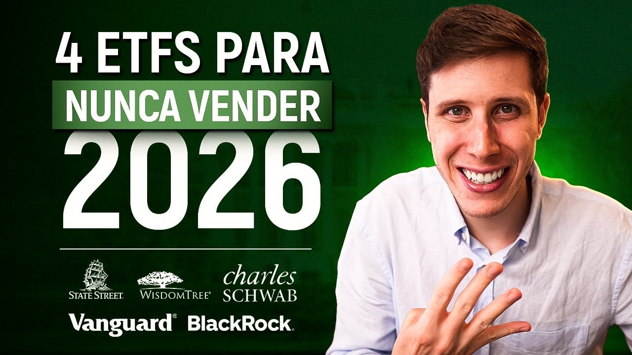 4 ETFs para investir pra SEMPRE e NUNCA vender (2026)