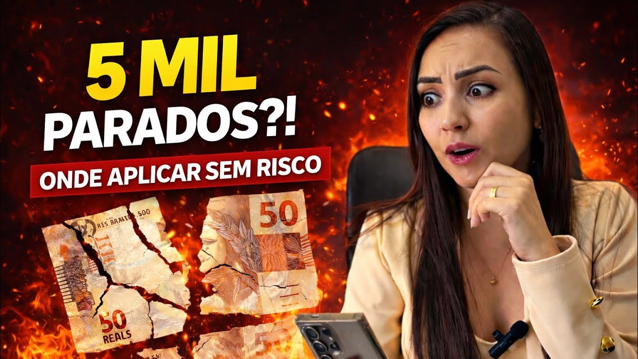 5 mil reais – Onde investir? De forma simples e segura 👀