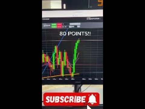 80 Points and Riding!!!!!! #trading #daytrading